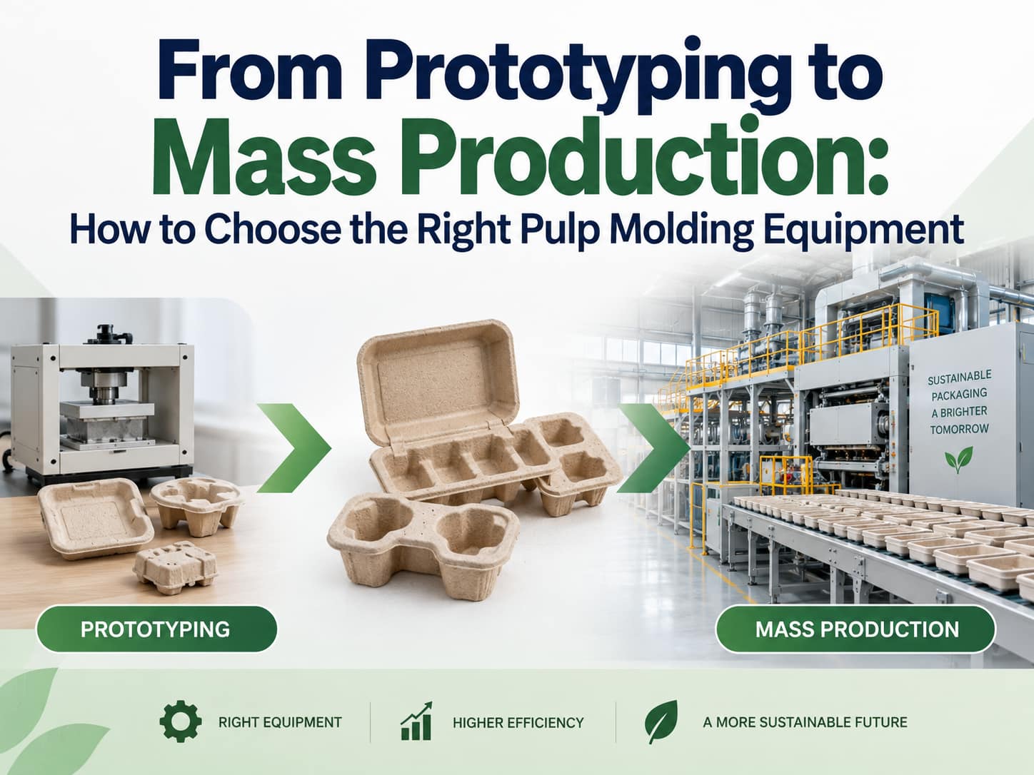 From Prototyping to Mass Production How to Choose the Right Pulp Molding Equipment