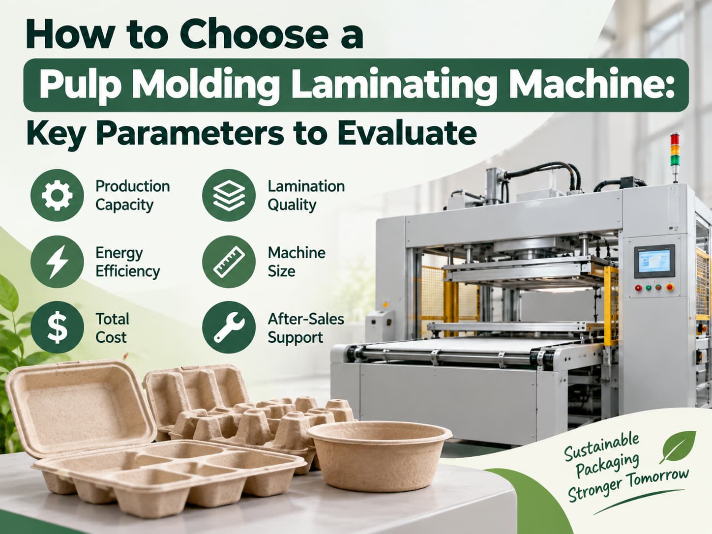 How to Choose a Pulp Molding Laminating Machine Key Parameters to Evaluate
