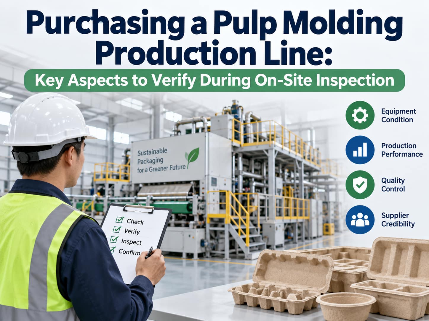 Purchasing a Pulp Molding Production Line Key Aspects to Verify During On-Site Inspection