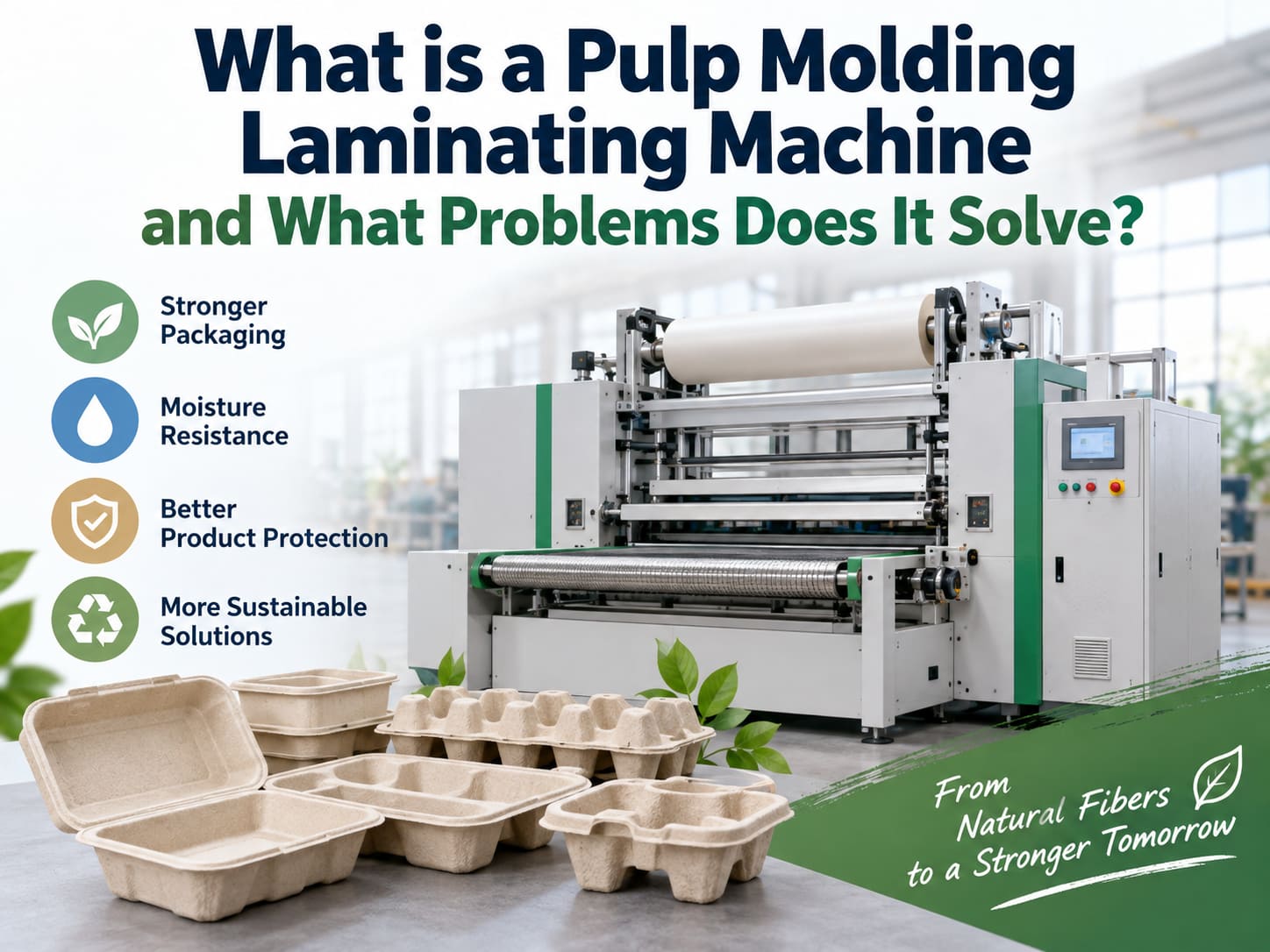 What is a Pulp Molding Laminating Machine and What Problems Does It Solve
