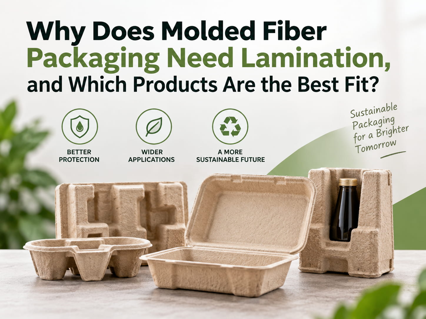Why Does Molded Fiber Packaging Need Lamination