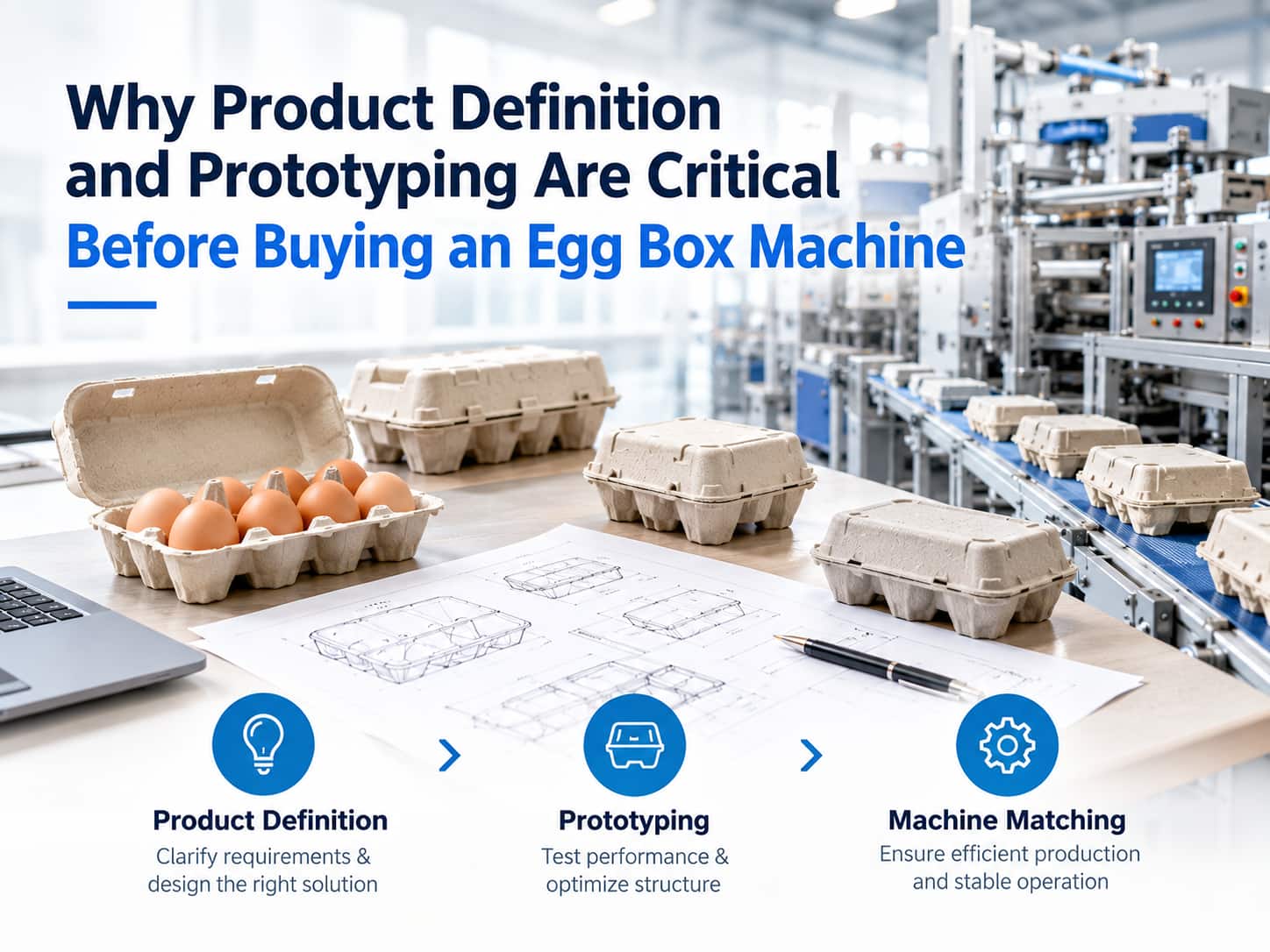 Why Product Definition and Prototyping Are Critical Before Buying an Egg Box Machine